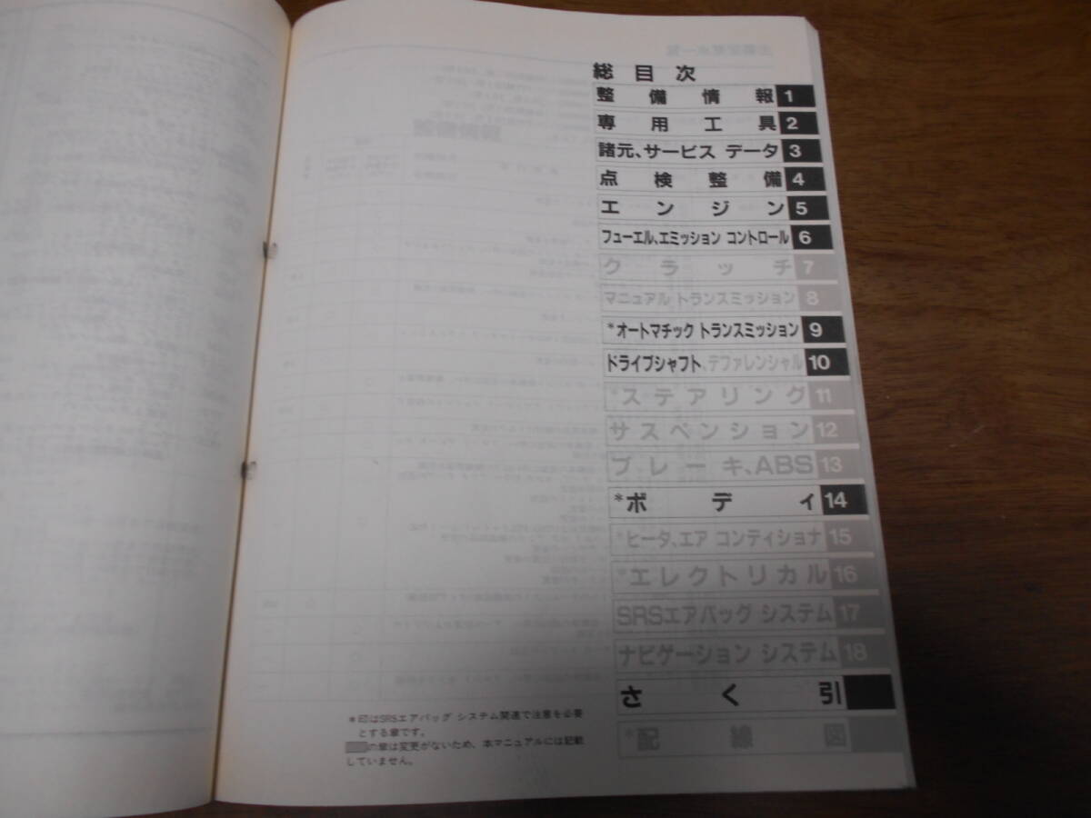 B5973 / LiFE ライフ JB1 JB2 サービスマニュアル 構造・整備編（追補版） 2001-5_画像5