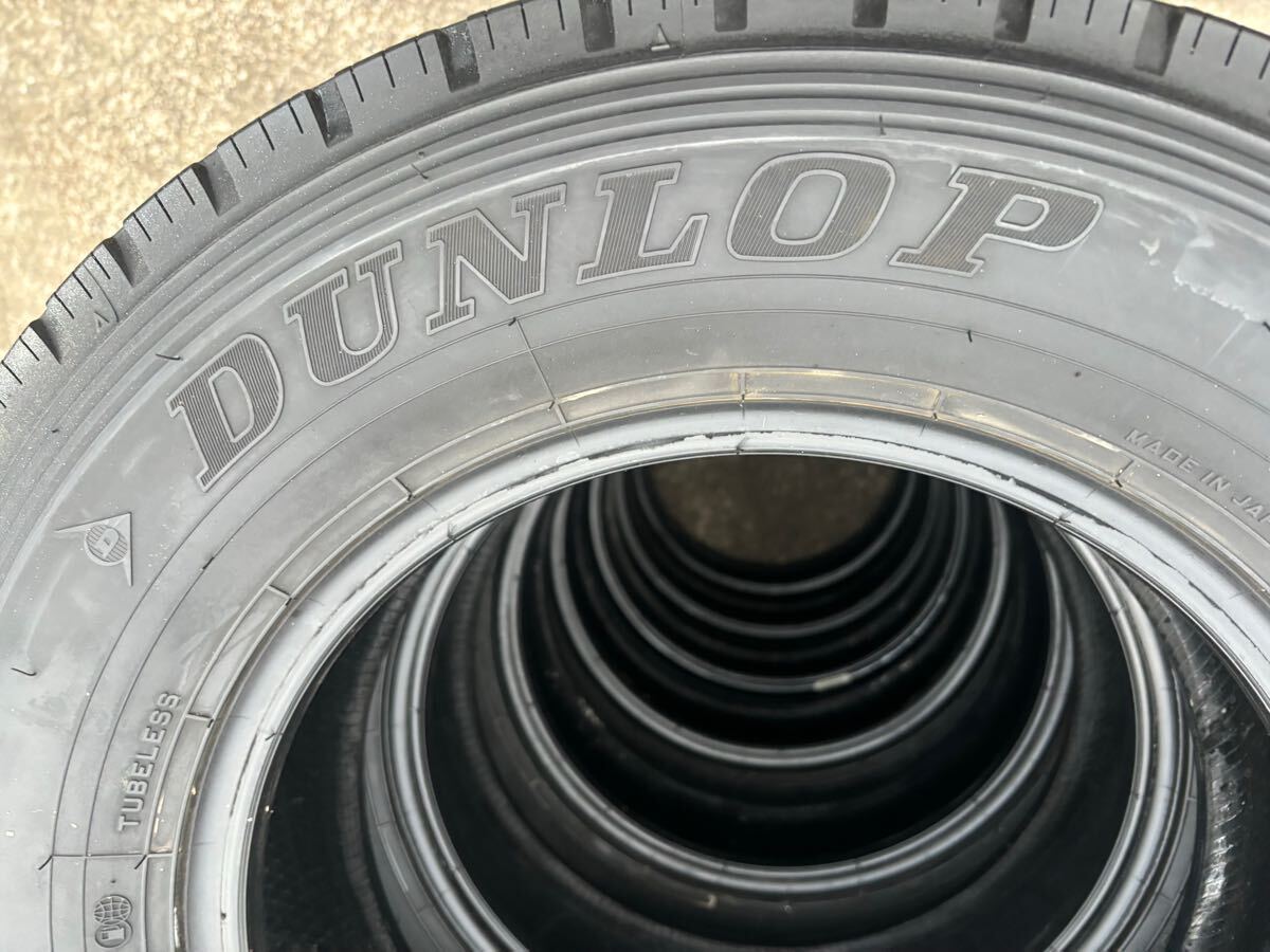 (送料無料309) ダンロップENASAVE SPLT50 M 195/75R15 109/107N LT2021年1本 2022年3本 TUBELESS 4本セット トラック、ダンプ、建設機械