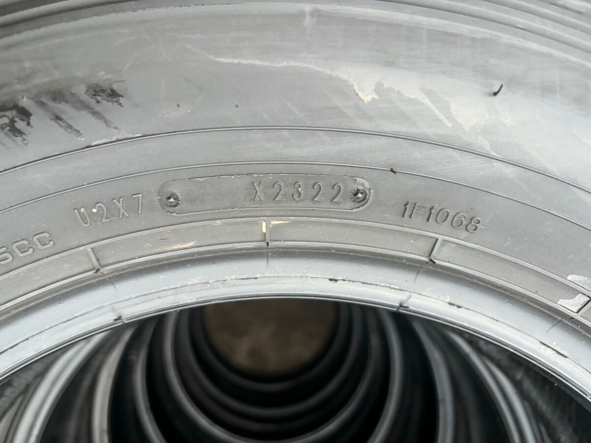 (送料無料309) ダンロップENASAVE SPLT50 M 195/75R15 109/107N LT2021年1本 2022年3本 TUBELESS 4本セット トラック、ダンプ、建設機械