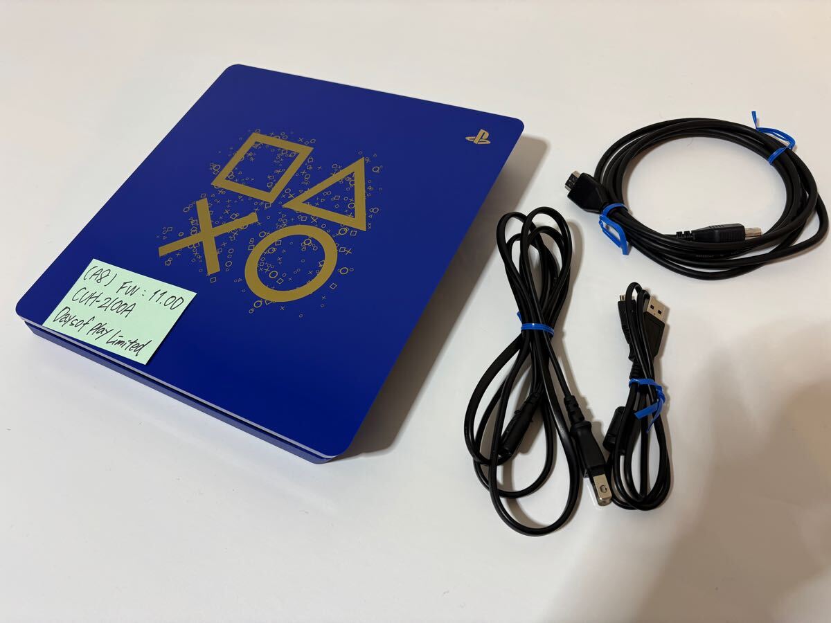 【1円】限定版　Days of Play Limited Edition CUH-2100A FW11.00 動作品 初期化済み 中古 封入シール有　a8