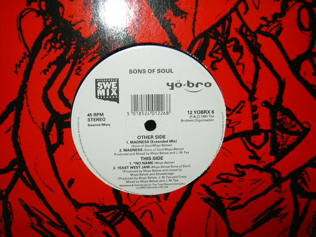 １２’ＳＯＮＳ ＯＦ ＳＯＵＬ　ＭＡＤＮＥＳＳ　ＨＩＰ ＨＯＰ