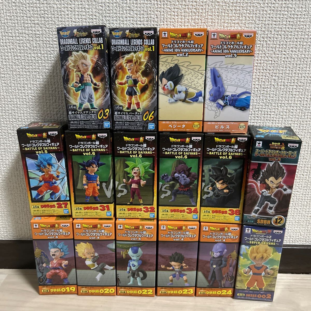 ドラゴンボール ワールドコレクタブルフィギュア 16個　まとめ売り