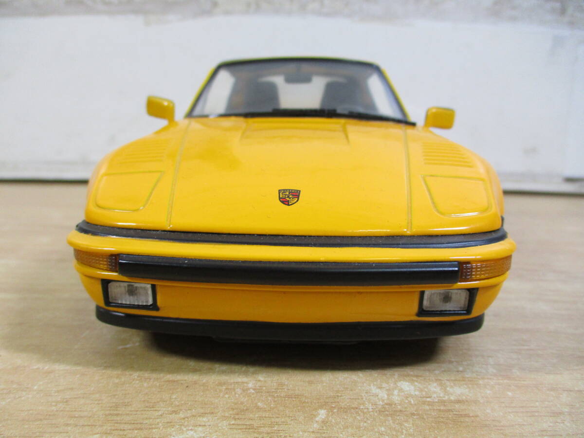 2M2-3「REVELL レベル ポルシェ 911 TURBO」Porsche ターボ 1/18 黃色 ミニカー 模型 自動(dòng)車 現(xiàn)狀品