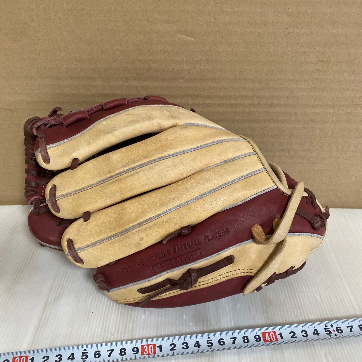 グローブ DESCENTE DNG-AC6420 Holdsum 日本製 中古 野球道具