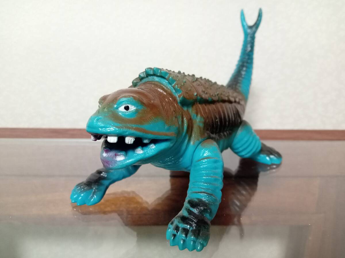 【 当時物 】 ポピー キングザウルスシリーズ ケムラー 足型怪獣 ソフビ 検:マルサン ブルマァク バンダイ 円谷プロ