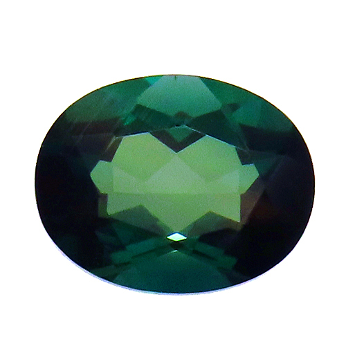 グリーンアンデシン 1.97ct レアストーン ルース 珍しい緑 OldStock クリーン 中性長石 コンゴ 瑞浪鉱物展示館 5682_画像1