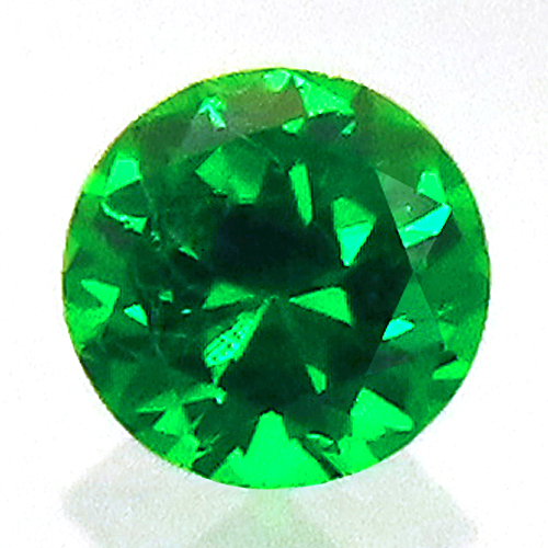 デマントイド 0.18ct ルース ガーネットの王様 鮮やかな緑 Old Collection ウラル ロシア 瑞浪鉱物展示館 5716