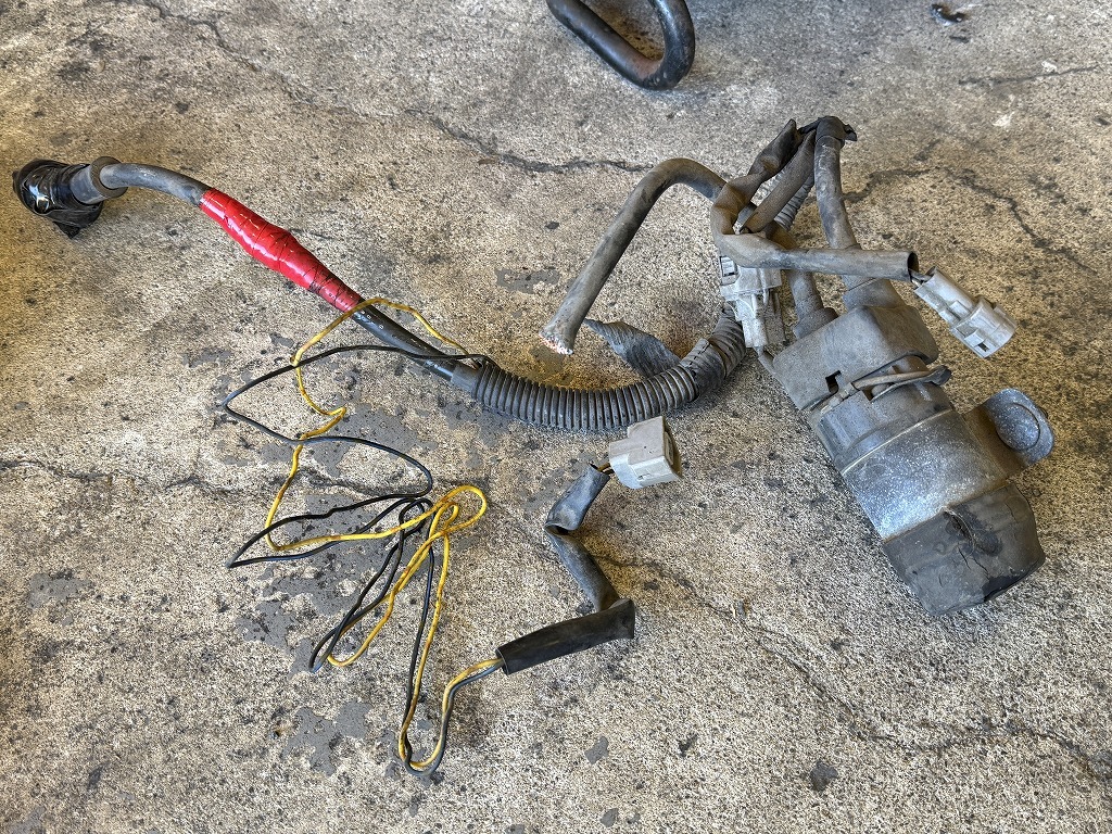 ランクル80 純正ウインチセット フロントバンパー 中期用 12V ランクル80 純正ウインチセット フロントバンパー 中期用 12V