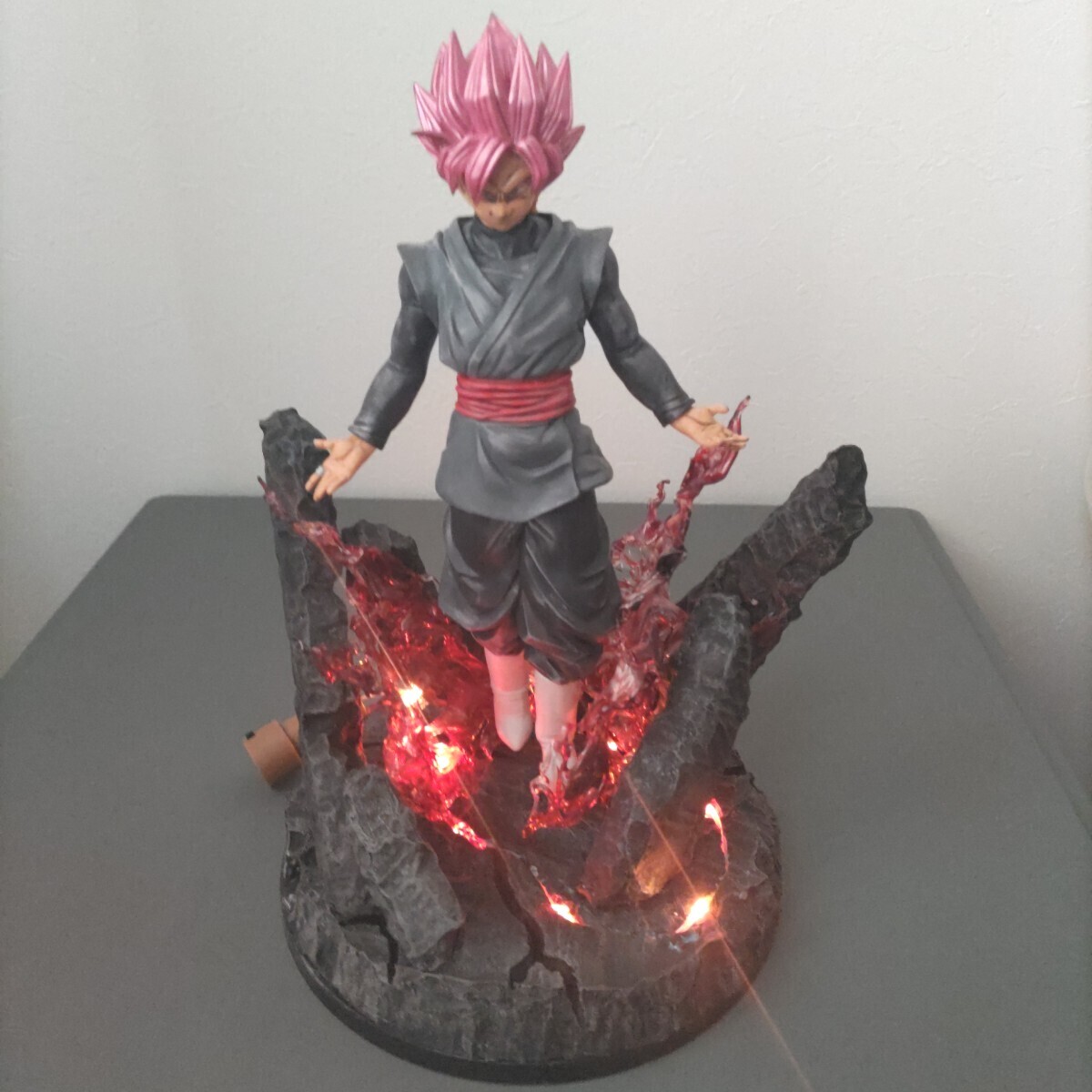 ドラゴンボール フィギュア ゴクウブラック 超サイヤ人ロゼ リペイント