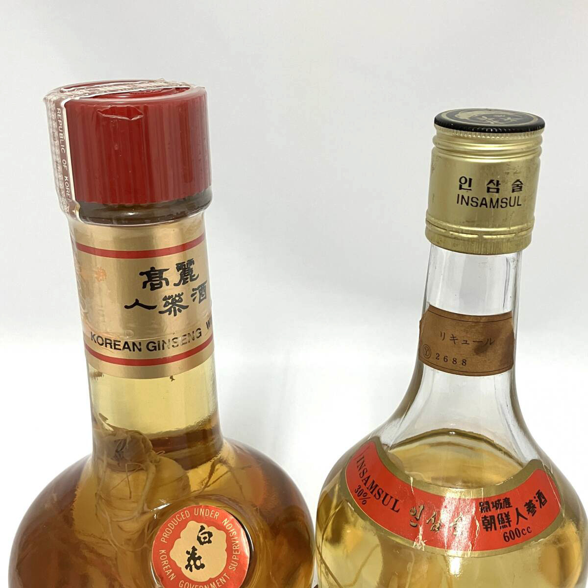2本セット】白花 高麗人参酒 700ml 開城産 朝鮮人参酒 600ml 30 2本セット】白花 高麗人参酒 700ml 開城産 朝鮮人参酒 600ml 30
