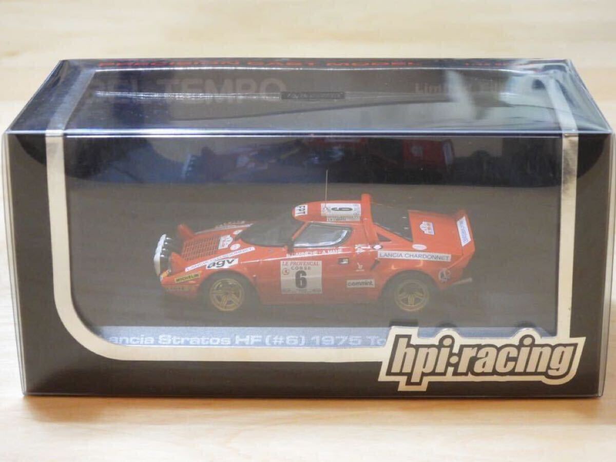 [ bell тонн po специальный заказ : нераспечатанный ]hpi racing 1/43 Lancia Stratos HF 1975 год tool *do*korusNo.6 победа машина [8072]
