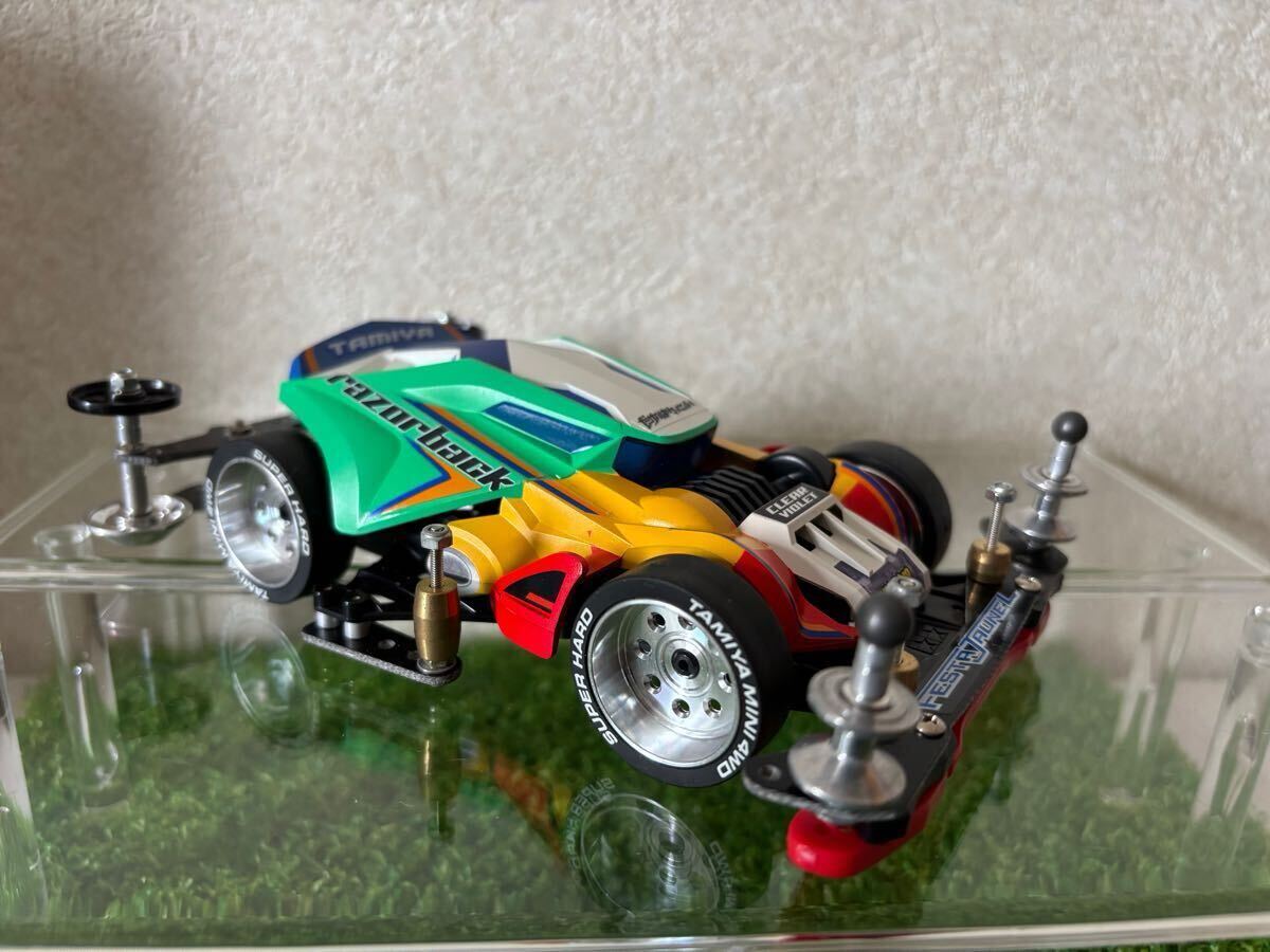 ミニ四駆 ☆ タミヤ ☆ 塗装済 ☆ レイザーバック ☆ 改造