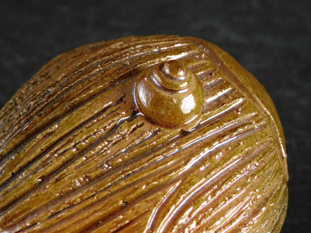 九代 大樋 長左衛(wèi)門 寶蓑 香合