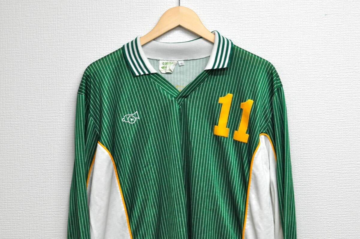TIFFIN UNIVERSITY FOOTBALL JERSEY/ティフィン大學(xué)/サッカーユニフォーム/XL/ジャージ/ビンテージ/Made in USA/CANNO制/長(zhǎng)袖/nike/Adidas