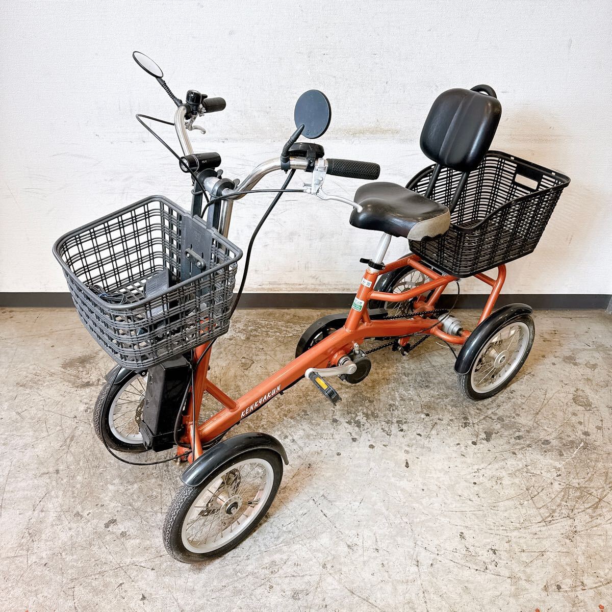 212*中古 けんきゃくん KENKYAKUN 四輪自転車 アシスト自転車 212*中古 けんきゃくん KENKYAKUN 四輪自転車 アシスト自転車