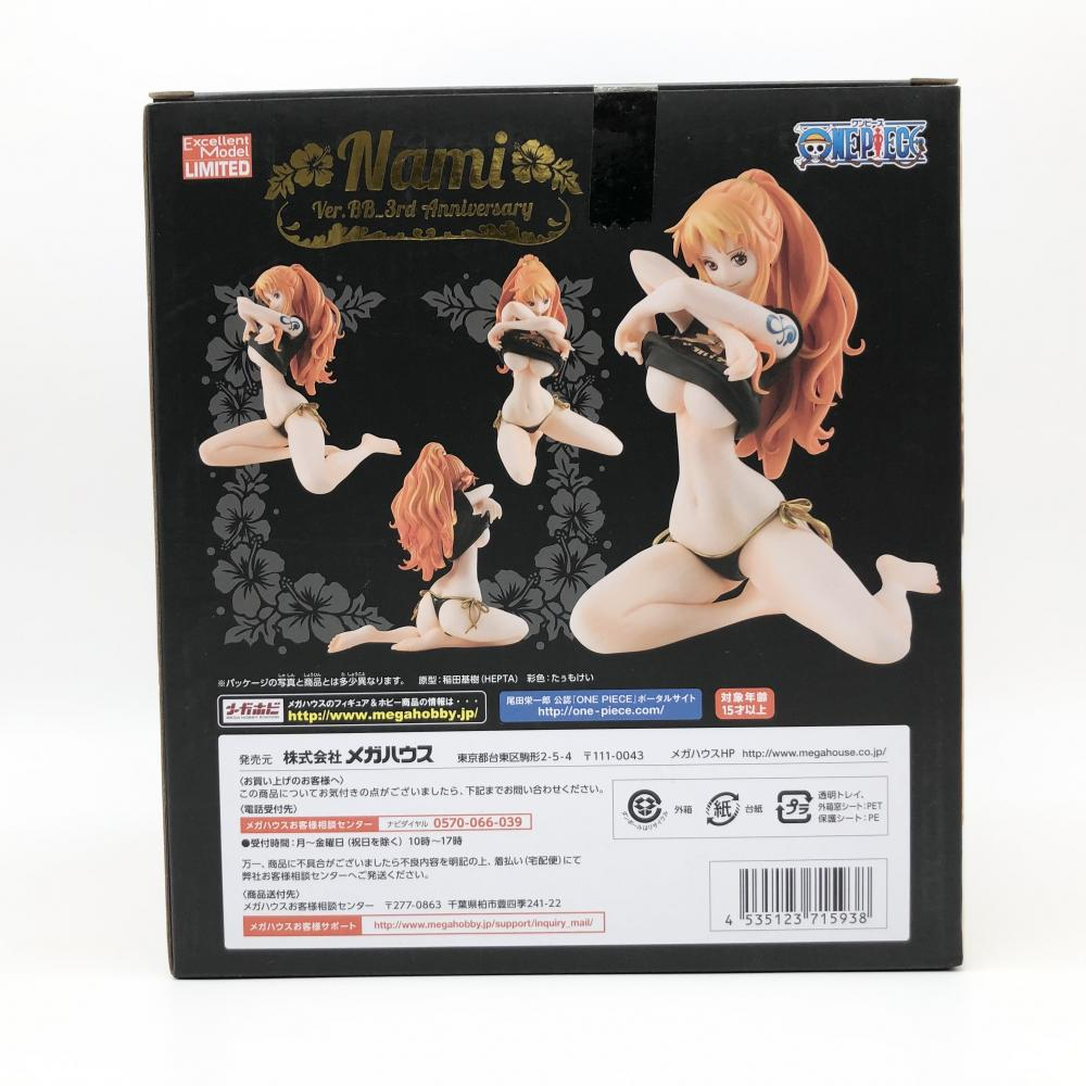 【中古】開封 メガハウス ONE PIECE ワンピース P.O.P LIMITED EDITION ナミ Ver.BB_3rd Anniversary[240017632664]
