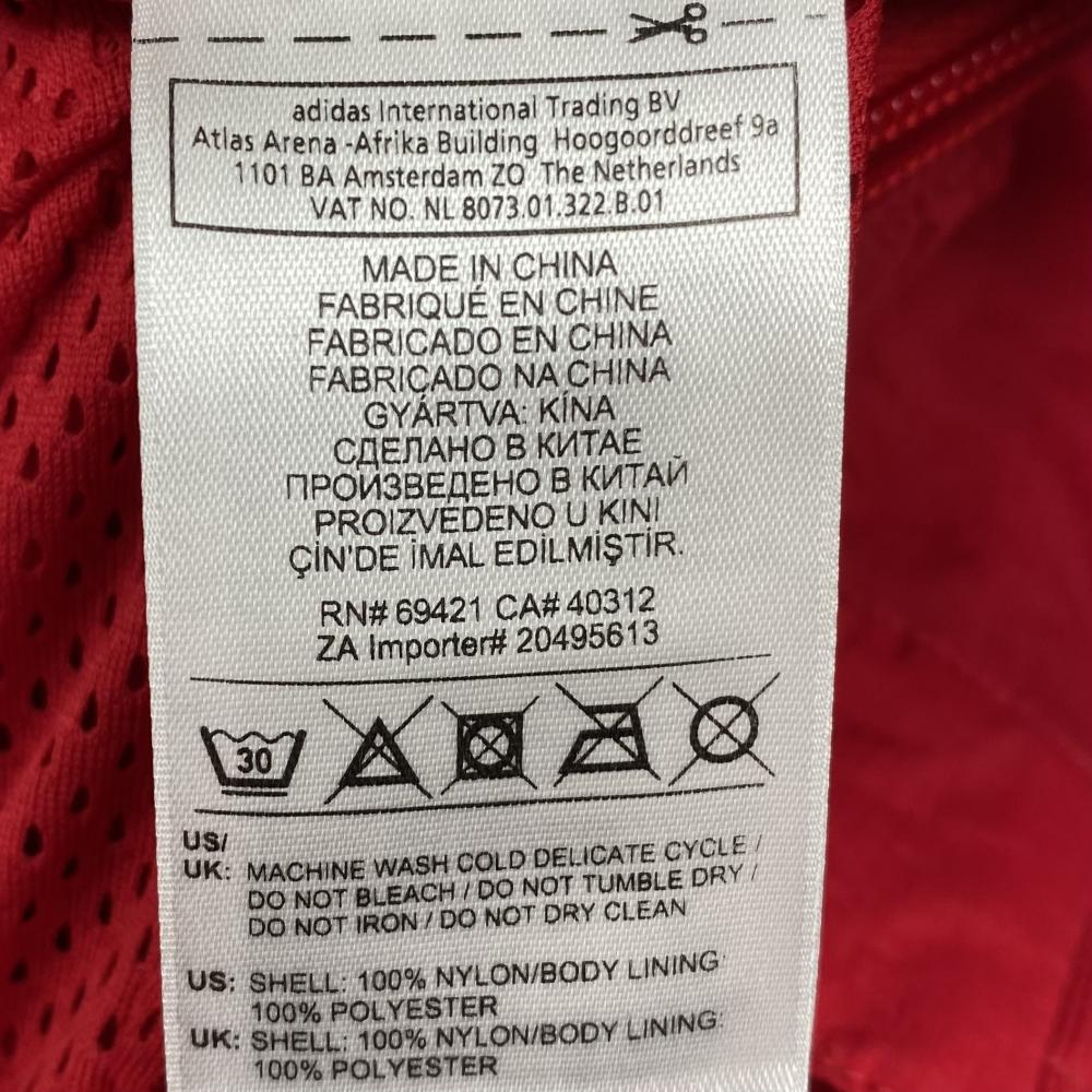 [ б/у ]VETMENTS×ReeboK 17SS TRACK JACKET размер M красный vetomon Reebok нейлон спортивная куртка [240017674111]