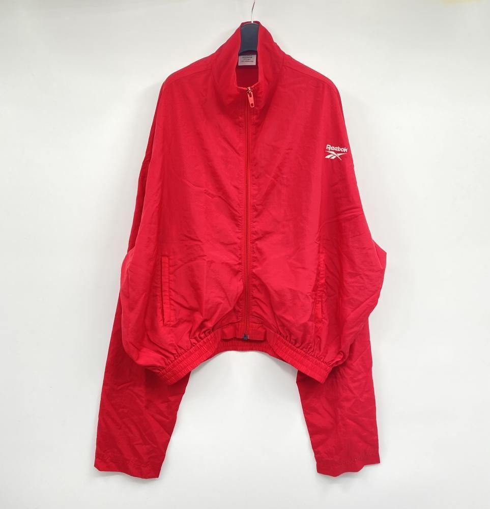 [ б/у ]VETMENTS×ReeboK 17SS TRACK JACKET размер M красный vetomon Reebok нейлон спортивная куртка [240017674111]
