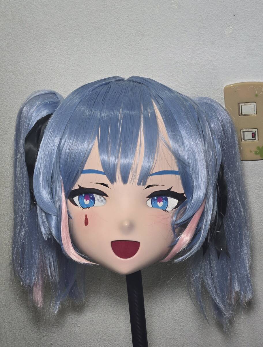 美少女 着ぐるみ お面 キグルミ 初音ミク 全頭面 フルマスク 美少女 着ぐるみ お面 キグルミ 初音ミク 全頭面 フルマスク