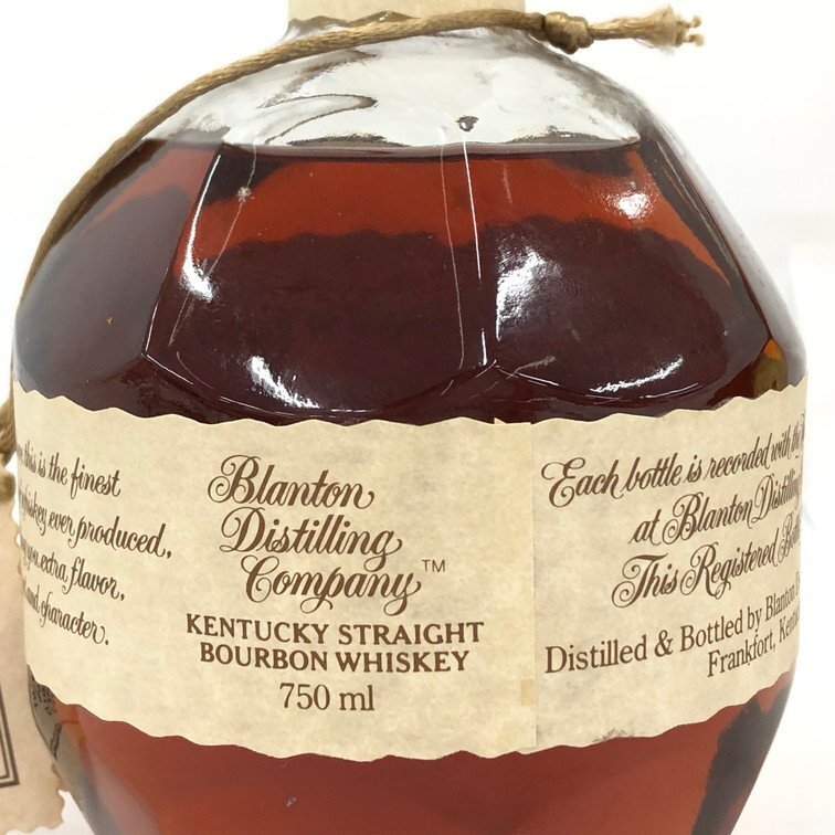 507. ☆未開栓☆ Blantons(ブラントン)シングルバレル 1993 507. ☆未開栓☆ Blantons(ブラントン)シングルバレル 1993