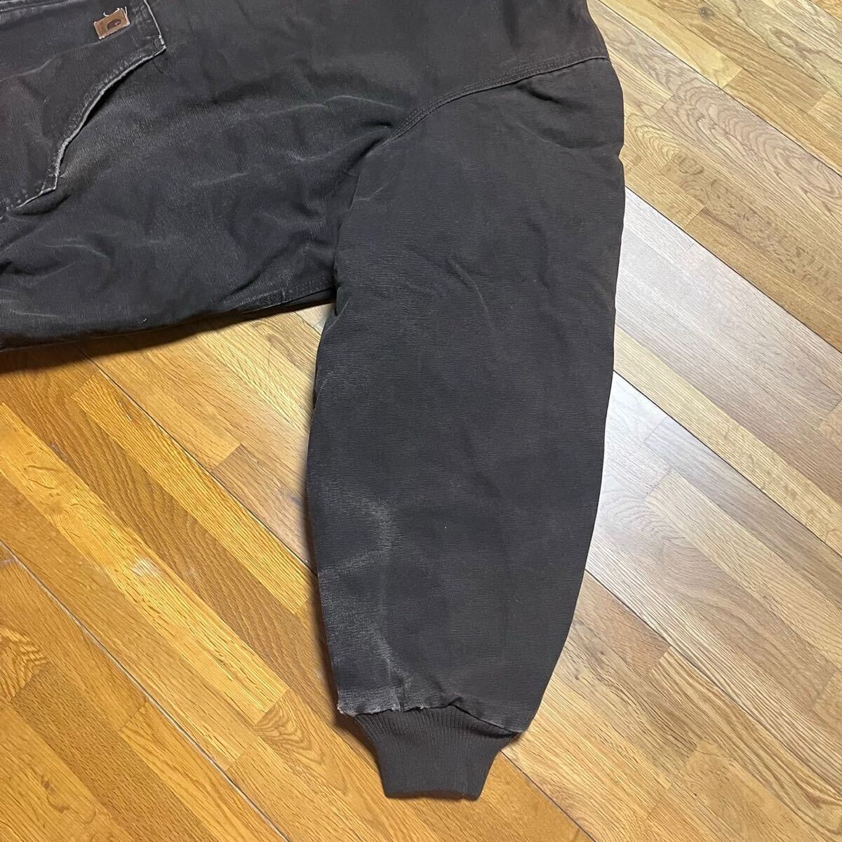 値引可 当時物 カーハート アクティブジャケット ダック地 パーカー carhartt USA 鬼フェード y2k 製 チョアコート 90s WIP デトロイト_画像4