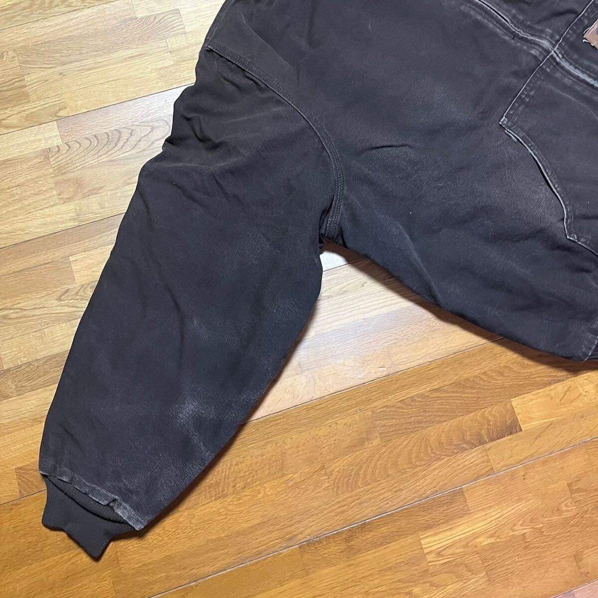 値引可 当時物 カーハート アクティブジャケット ダック地 パーカー carhartt USA 鬼フェード y2k 製 チョアコート 90s WIP デトロイト_画像5