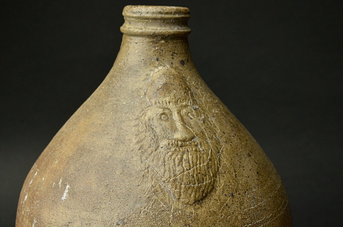 Yahoo!オークション - 【YB】十七世紀 ドイツ 塩焼髭徳利・ひげ