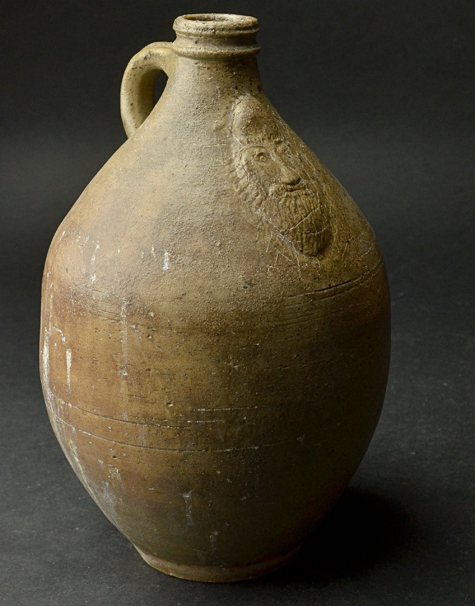 Yahoo!オークション - 【YB】十七世紀 ドイツ 塩焼髭徳利・ひげ