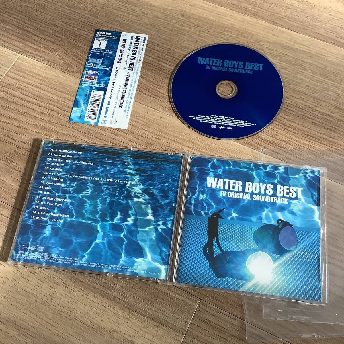 WATER BOYS BEST(ウォーターボーイズ) ● TV オリジナルサウンドトラック ● UPCH-1428