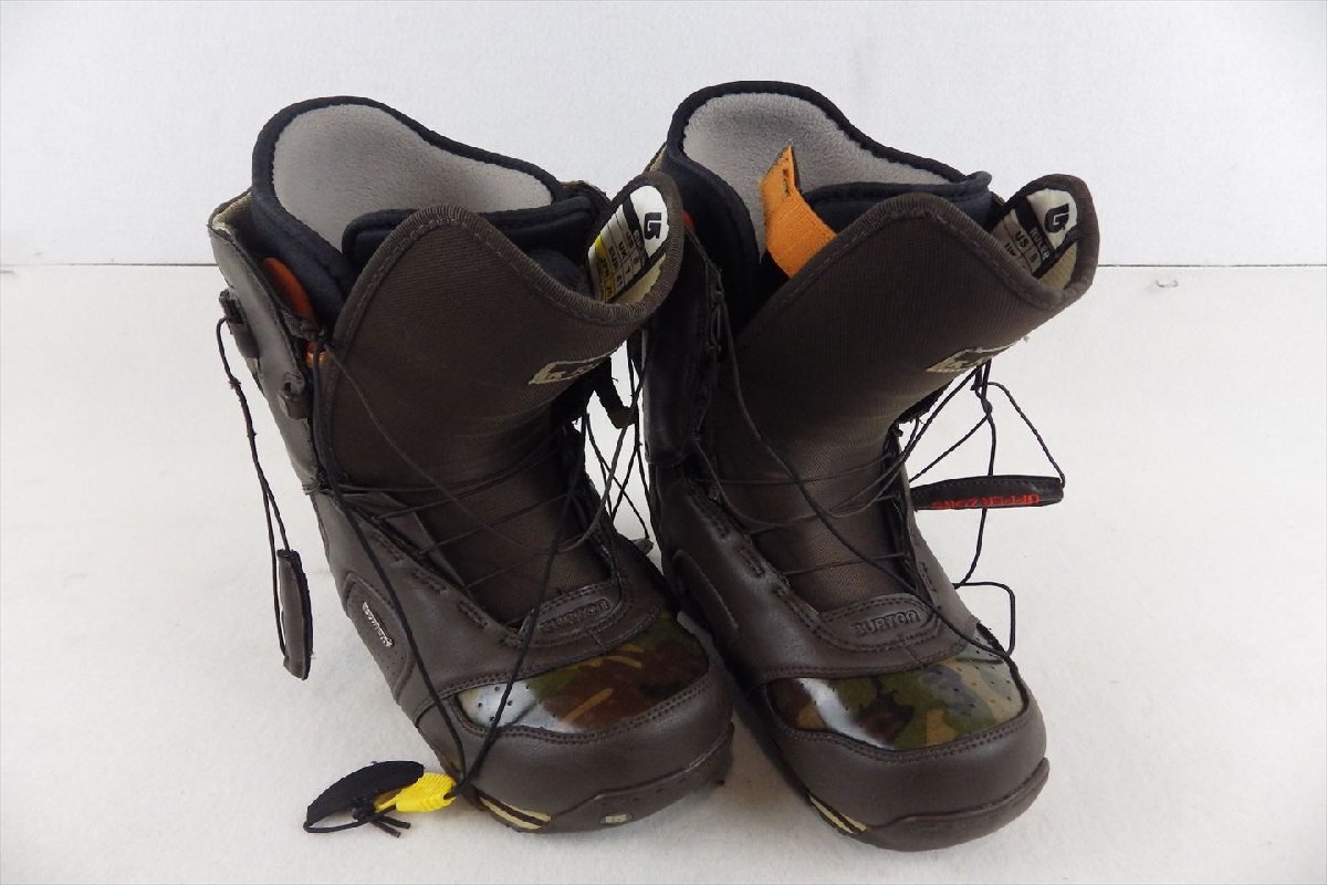 ☆ BURTON バートン Ruler スノーボード スノボ シューズ 靴 メンズ 26cm 中古 現状品 250107A5246