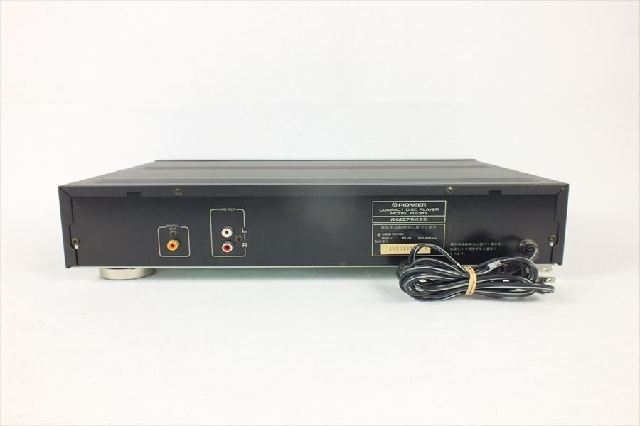 * PIONEER Pioneer PD-313 CD плейер б/у текущее состояние товар 241201N3650