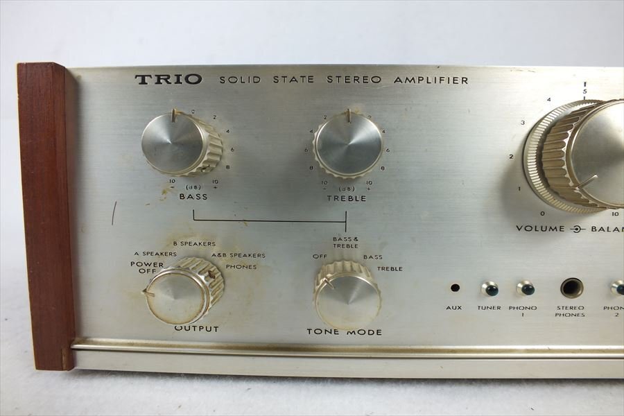 Yahoo!オークション - TRIO トリオ KA-6000 アンプ 音出し確認済 Yahoo!オークション - TRIO トリオ KA-6000 アンプ 音出し確認済