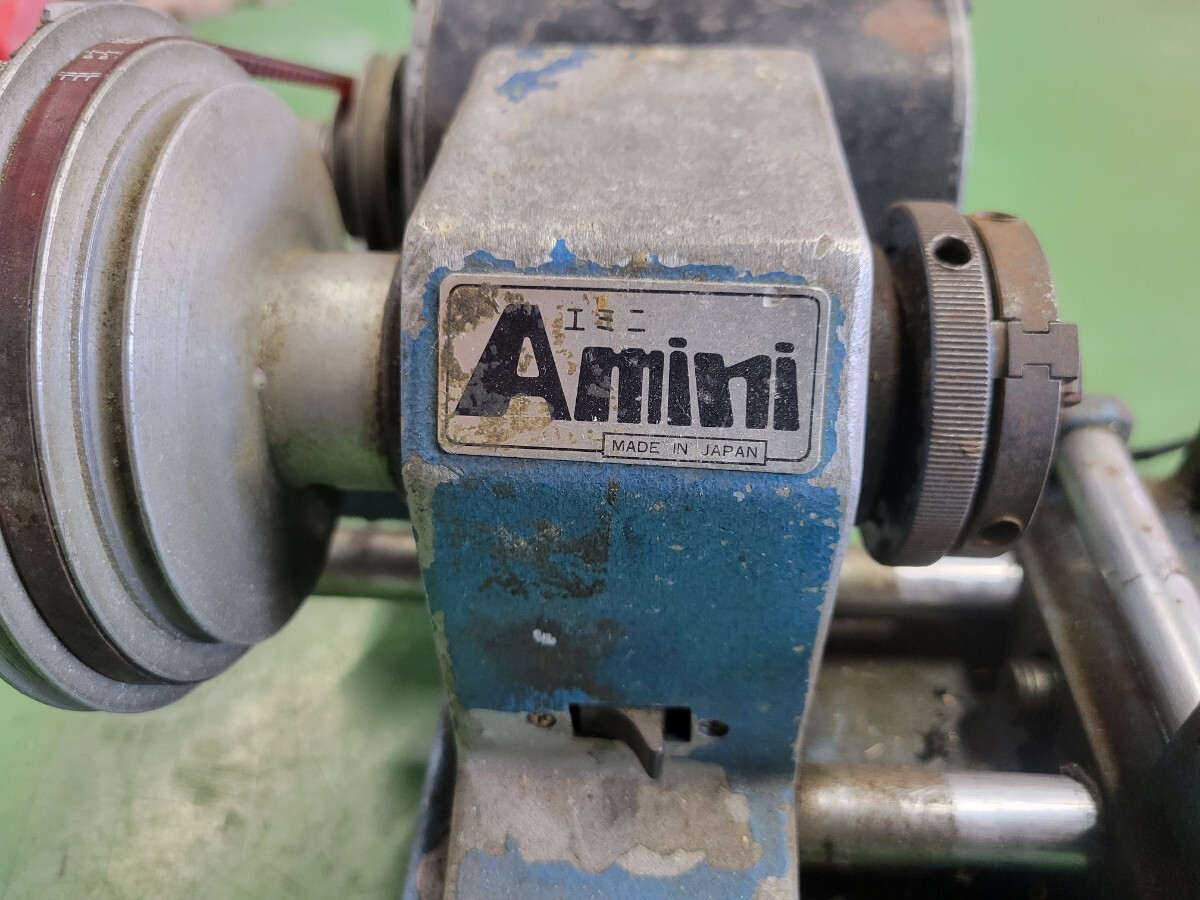 榎本工業 Amini エミニ NTOL 小型旋盤 卓上旋盤 回転確認済み 榎本工業 Amini エミニ NTOL 小型旋盤 卓上旋盤 回転確認済み