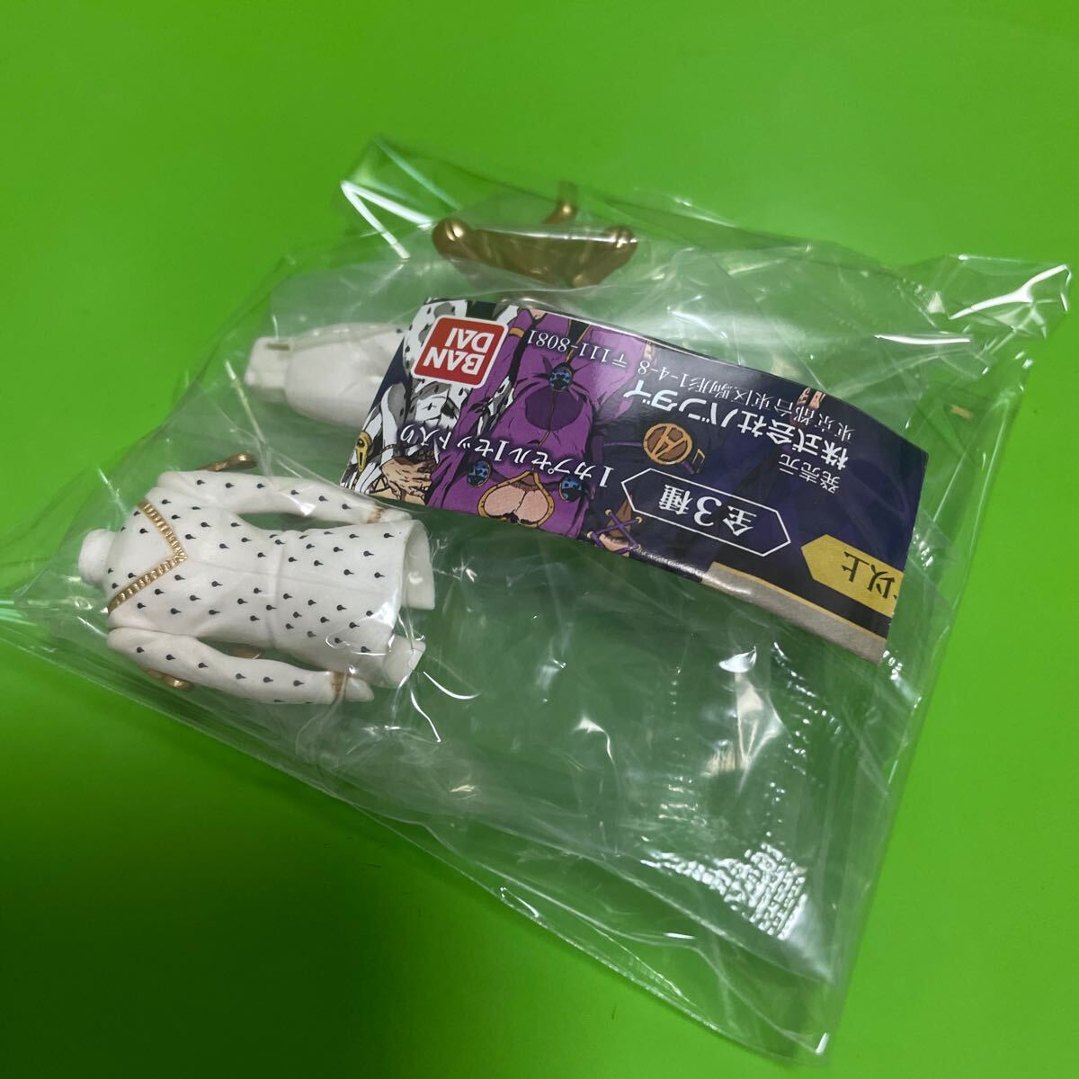 ジョジョの奇妙な冒険 黄金の風 カプセルトルソー01 ■ ブローノ・ブチャラティ【定形外送料140円】ガチャガチャ ガシャポン _画像9