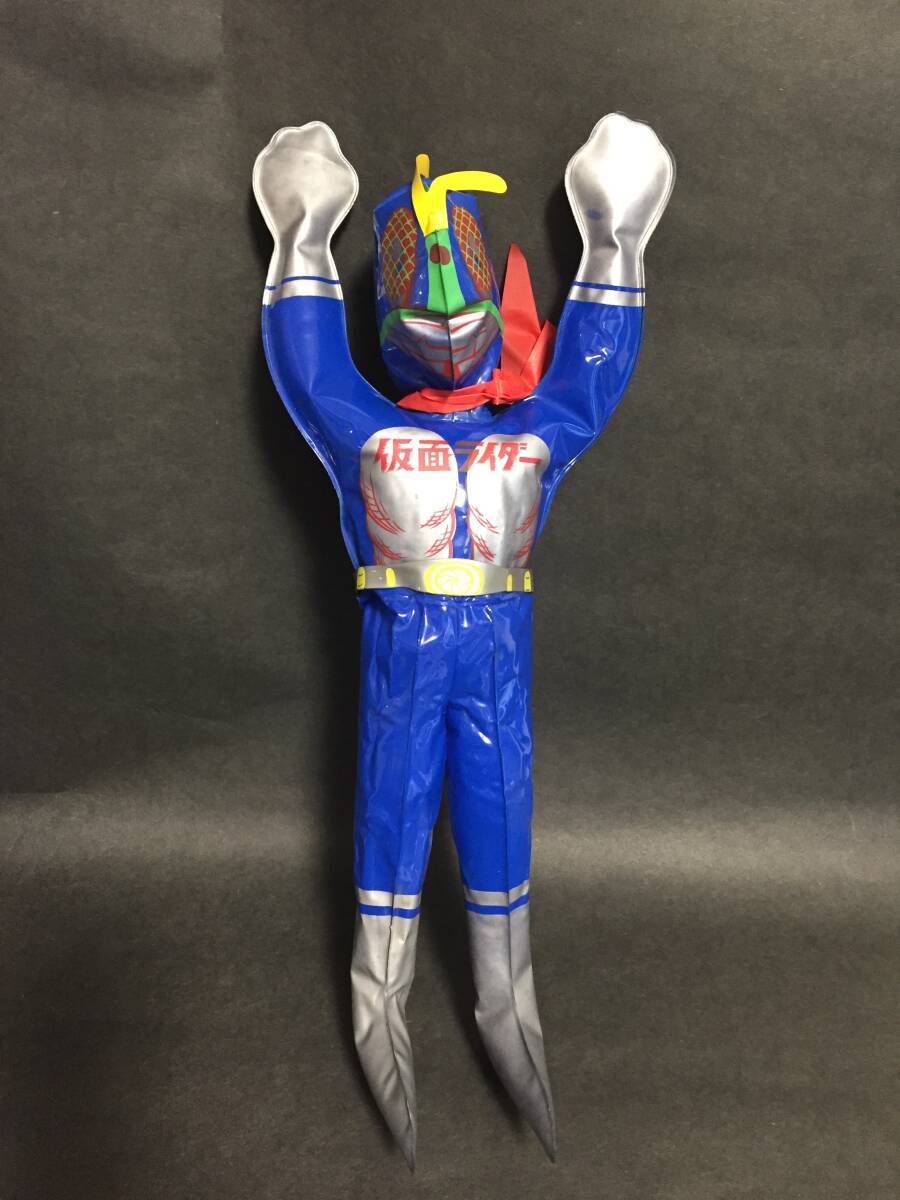 バンダイ バンザイマーク 仮面ライダー 空ビ人形 当時物 石森 バンダイ バンザイマーク 仮面ライダー 空ビ人形 当時物 石森
