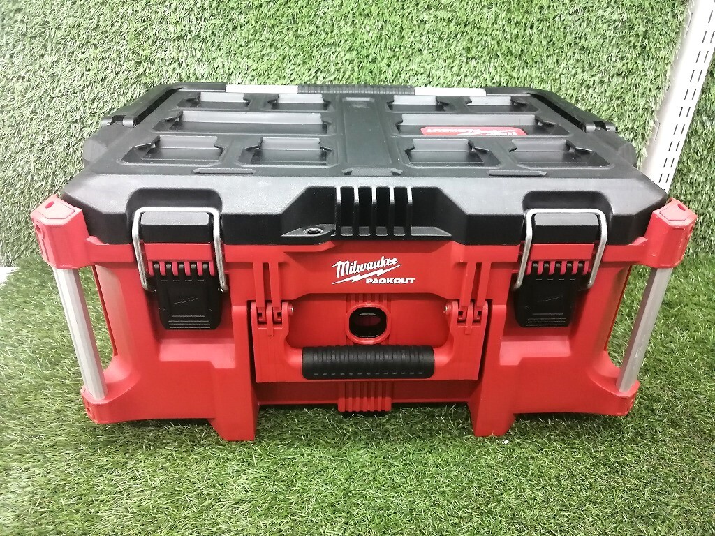 中古 milwaukee ミルウォーキー PACKOUT ツールボックス Lサイズ 中古 milwaukee ミルウォーキー PACKOUT ツールボックス Lサイズ