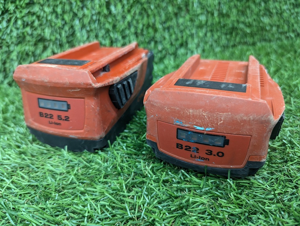 中古品 HILTI ヒルティ 22V 充電式 ロータリーハンマードリル + 中古品 HILTI ヒルティ 22V 充電式 ロータリーハンマードリル +