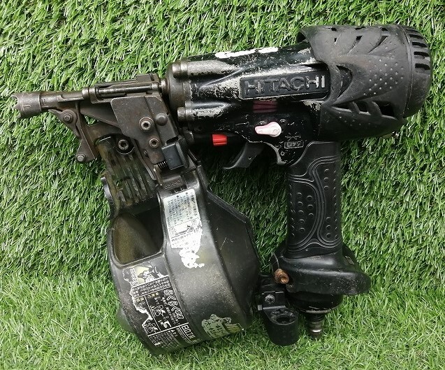 中古品 HITACHI 日立工機 65mm 高圧 ロール釘打機 NV65HMC 【3 中古品 HITACHI 日立工機 65mm 高圧 ロール釘打機 NV65HMC 【3