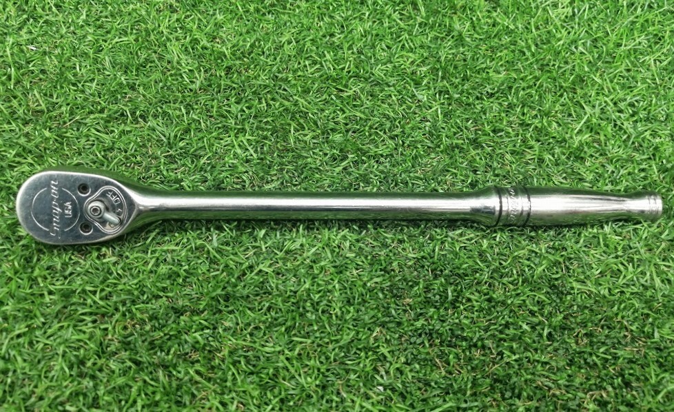 中古品 Snap-on スナップオン 3/8 シールド ロングラチェット FL830