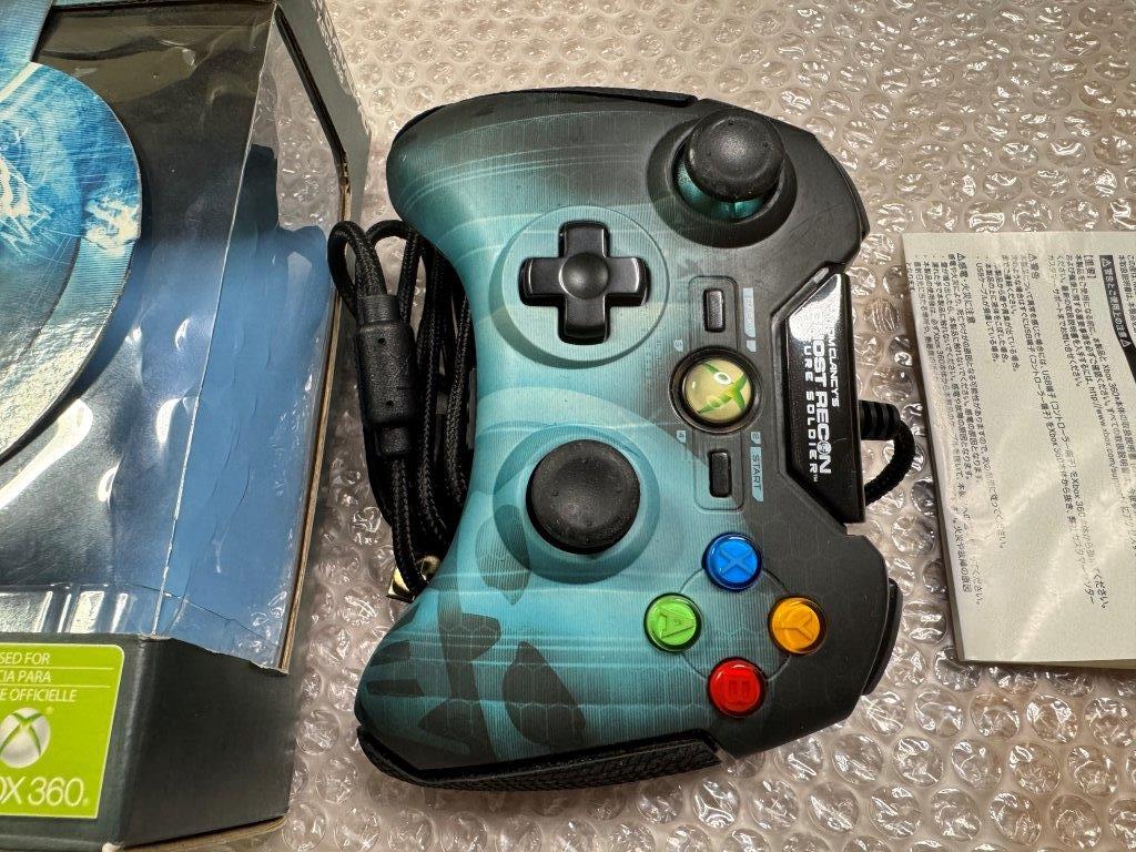 XBOX360 проводной управление Pro игра накладка Ghost Recon грязь Cat's tsuFuture Soldier Mad Catz б/у рабочее состояние подтверждено бесплатная доставка включение в покупку возможно 