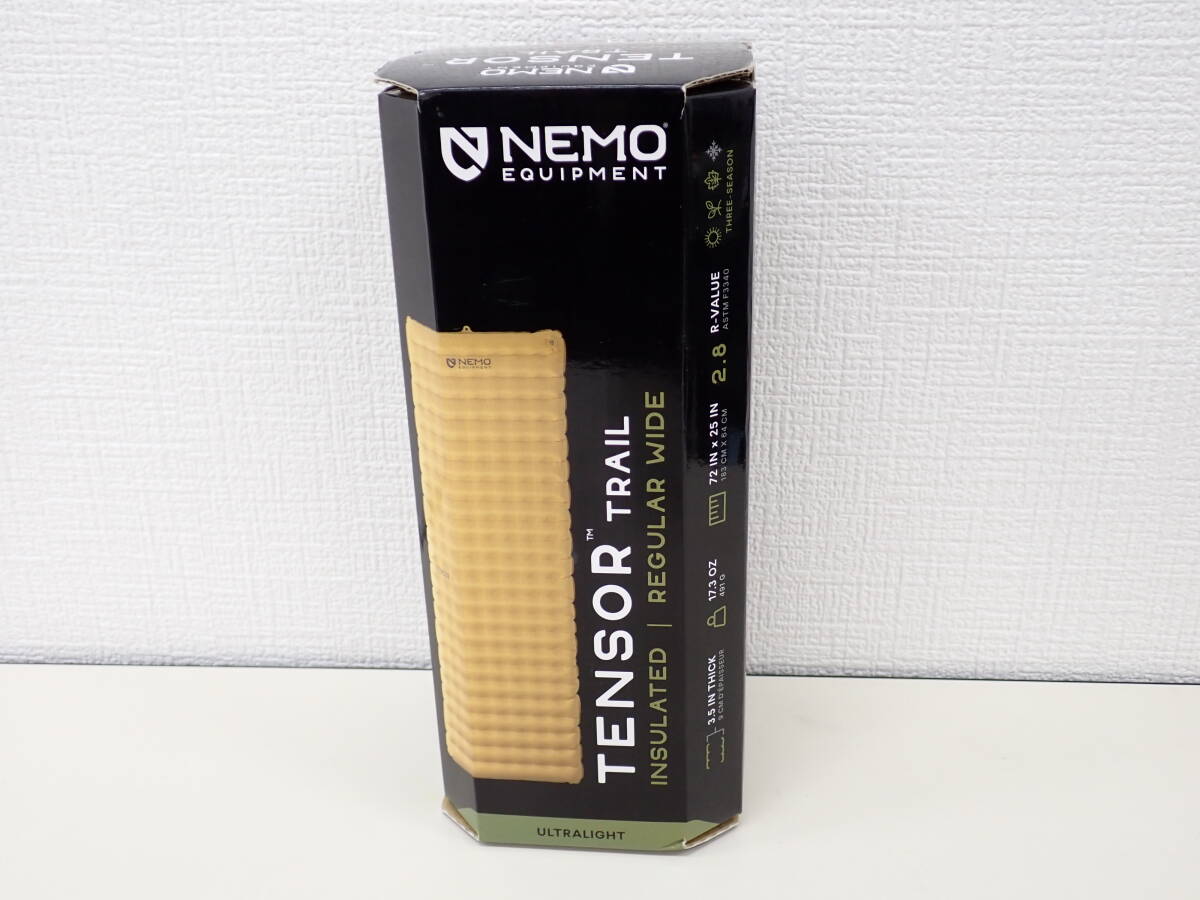 5468 ★ ニーモ NEMO テンサートレイルレギュラーワイド NM-TSRTR-RWR TENSOR TRAIL INSULATED REGULAR WIDE 未使用品
