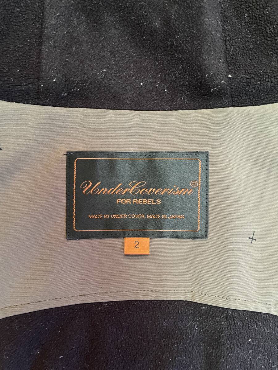 UNDERCOVER 05AW Arts&crafts 十字架 クロス柄 袖レザー スノボ UNDERCOVER 05AW Arts&crafts 十字架 クロス柄 袖レザー スノボ
