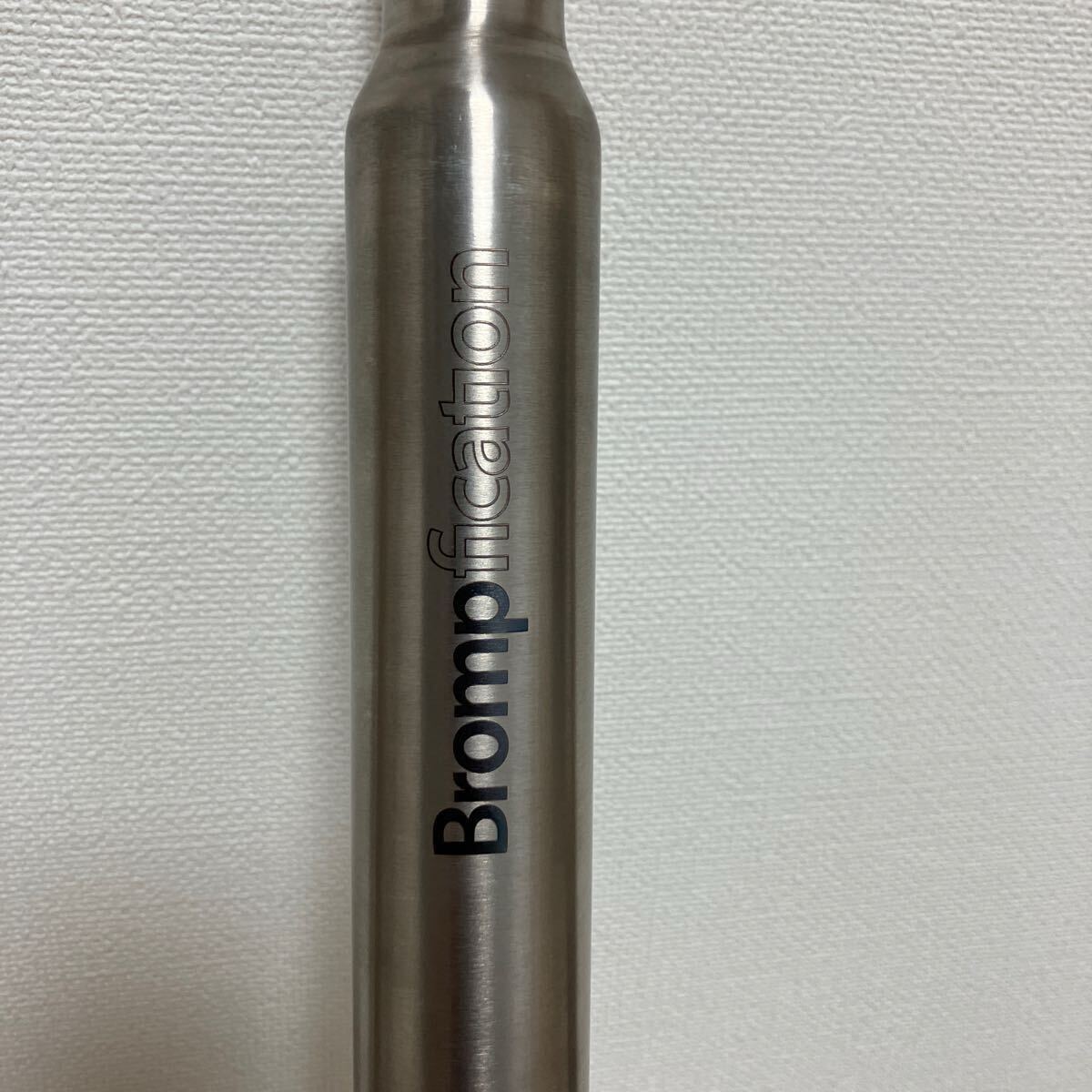 BROMPTON ブロンプトン Brompfication シートポスト チタン 美品 BROMPTON ブロンプトン Brompfication シートポスト チタン 美品