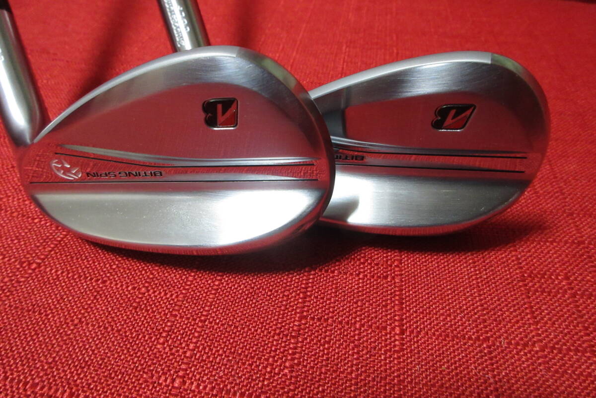 ◆美品・コース未使用品◆ ブリヂストン BITING SPIN ウェッジ N.S.PRO MODUS3 TOUR 120（S) ◆52/58