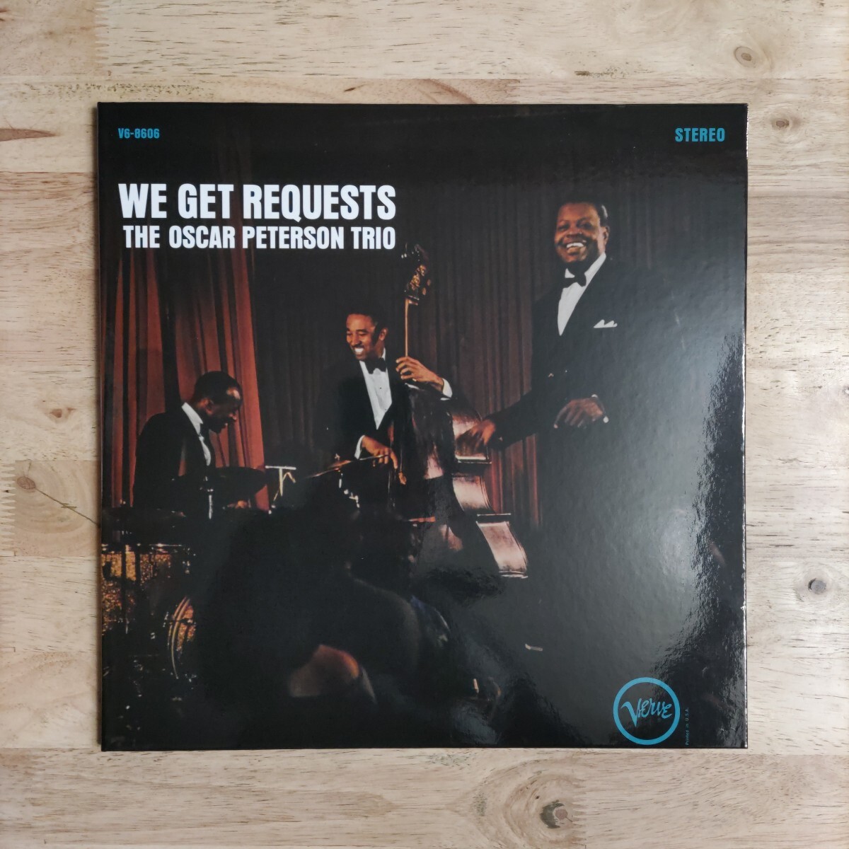 LP Acoustic Sounds QUALITY RECORD PRESSINGS高音質盤 THE OSCAR PETERSON TRIO/WE GET REQUESTS[US盤:'22年最新プレス:フルコーティング]