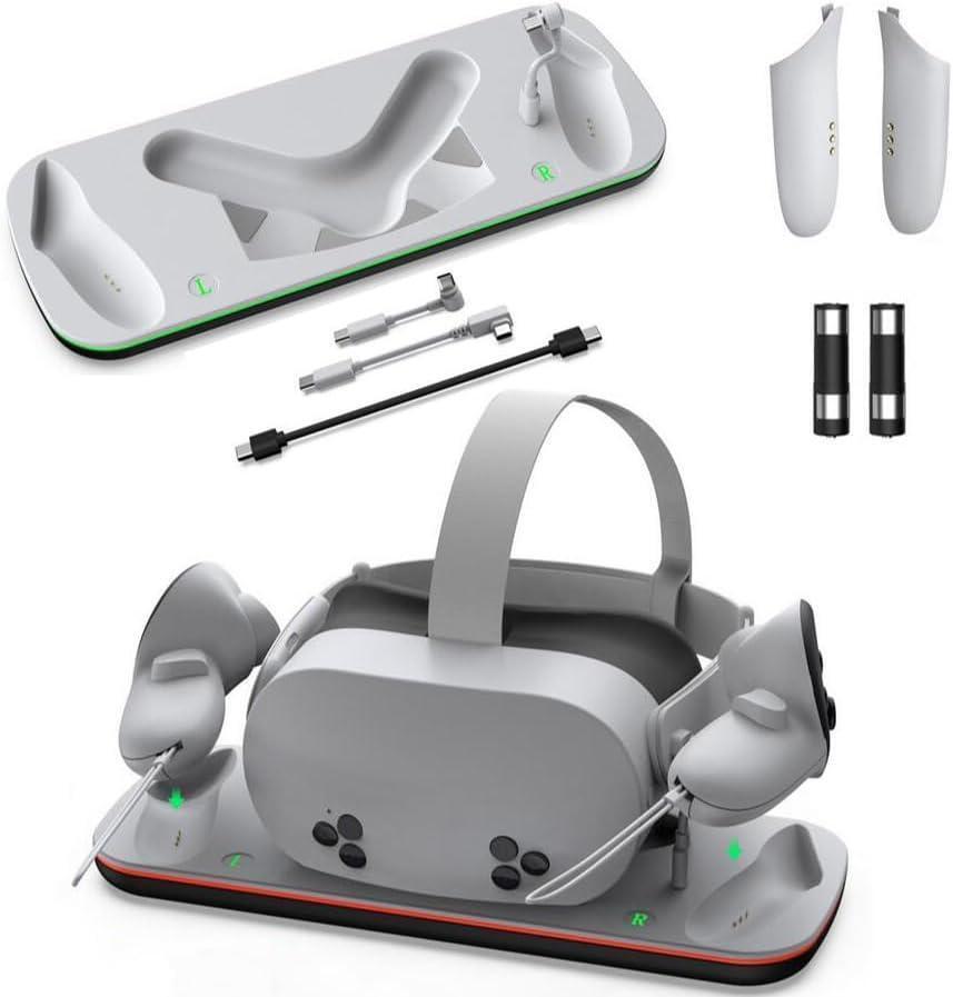 新品☆Meta Quest 3S 対応 充電ドック 3つ同時 急速充電
