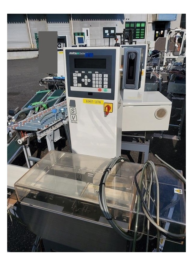 c3A【棚神イ斉050723-1有】ベルトコンベアー式 計量機 0.5g-60g 0.005g単位 ベルト巾10と16cm 長さ合せて90cm アンリツ KW6003BF03 正常