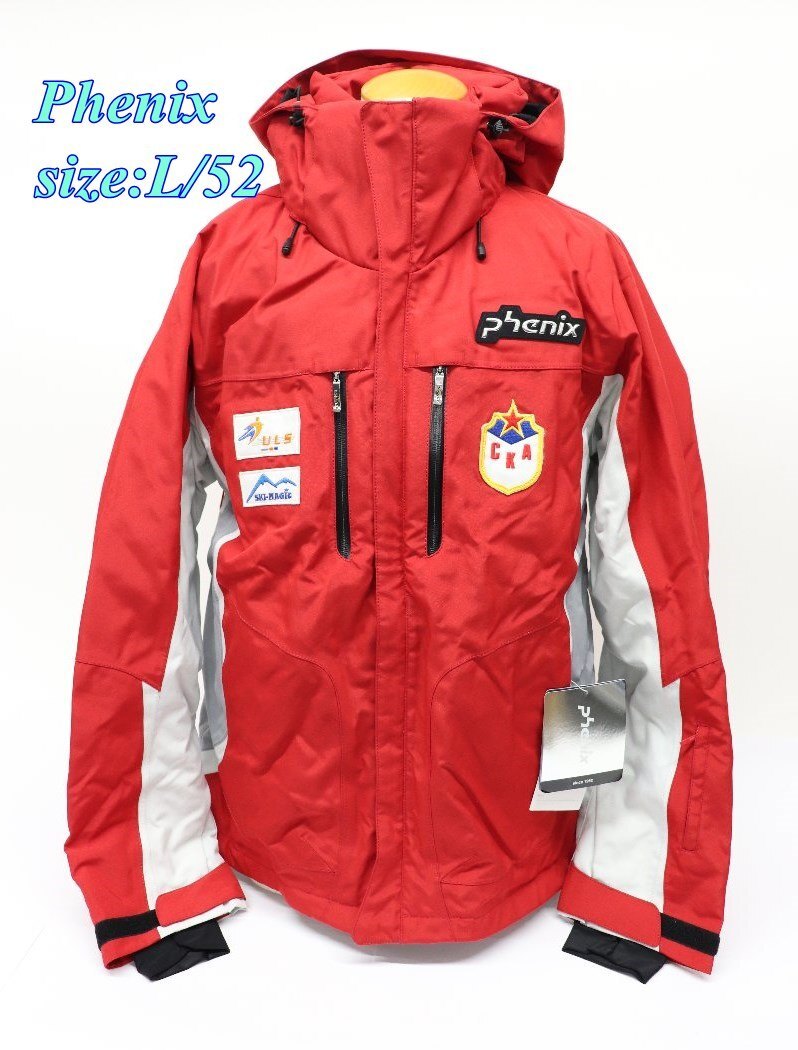 Phenix フェニックス メンズ スキージャケット L/52 レッド EU4720T01B スポーツ トップス R2501-060