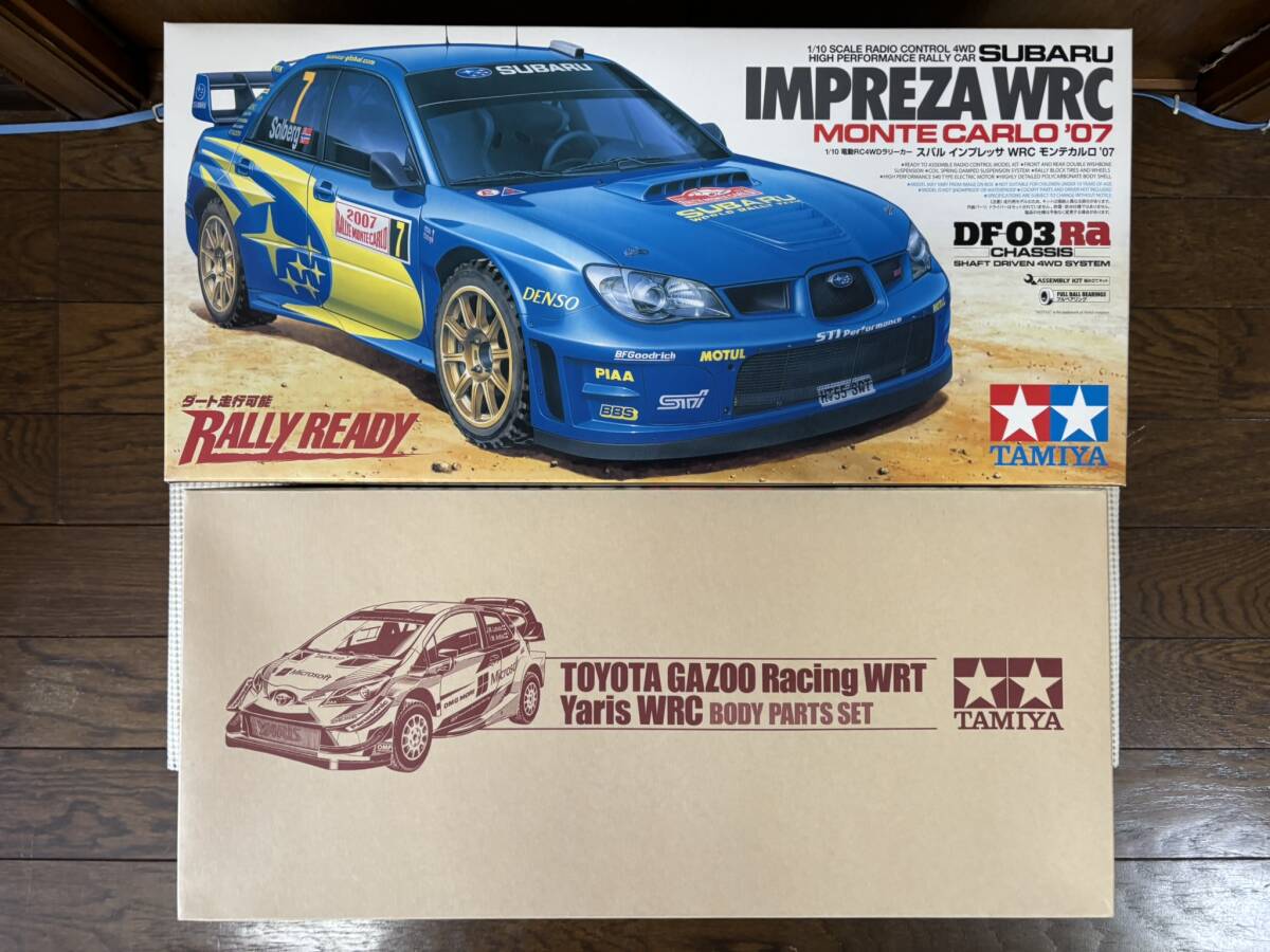 新品タミヤ1/10電動ＲＣDF03RA スバルインプレッサWRCモンテカルロ07 タミヤ 電動RCカーシリーズ 1/10RC スバル インプレッサ WRC
