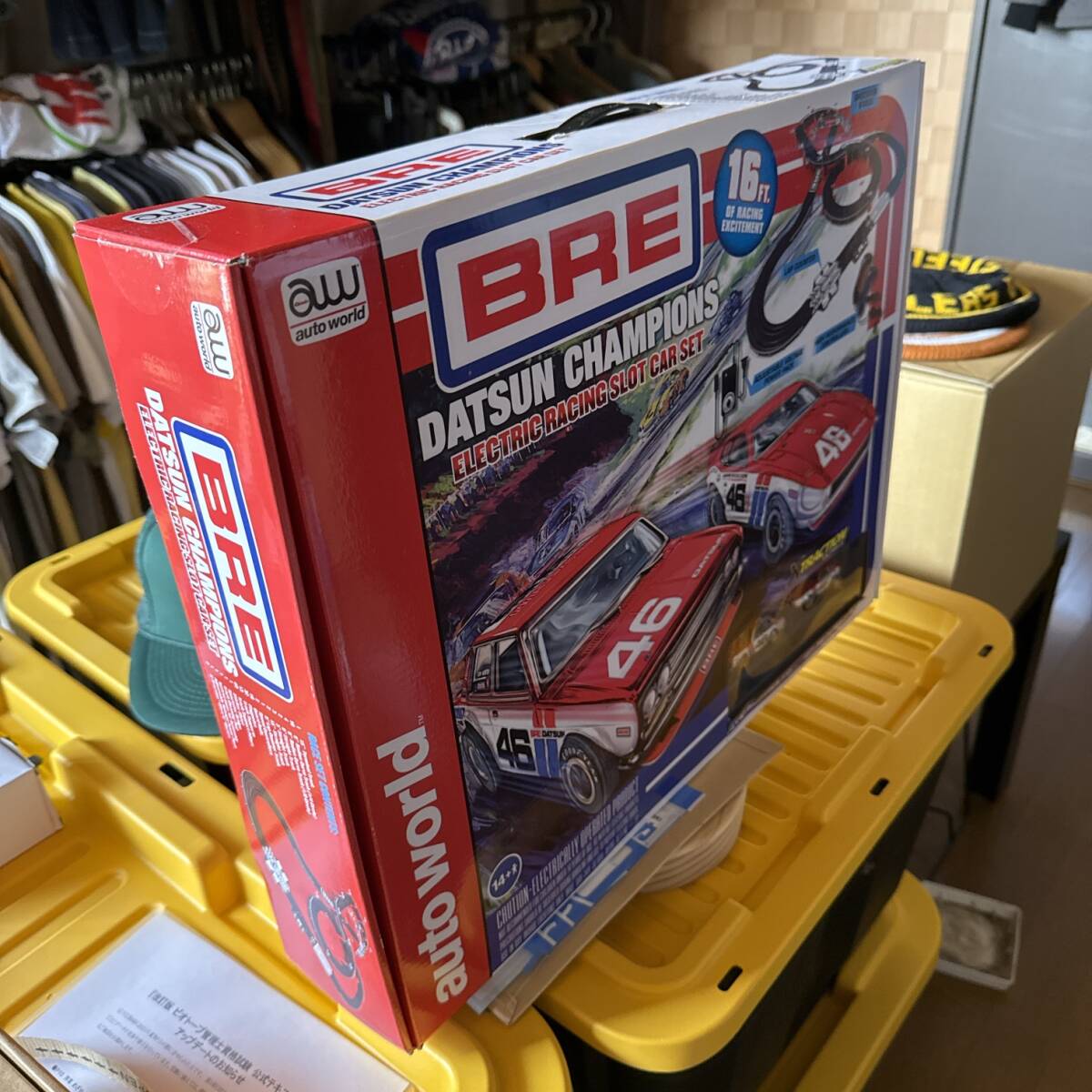 AUTO WORLD Xtraction ☆ BRE DATSUN 16フィート SLOT RACE SET AUTO WORLD Xtraction ☆ BRE DATSUN 16フィート SLOT RACE SET